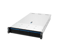 Asus ASUS RS720A-E13-RS24G Socket SP5 Rack (2U) Zwart, Zilver