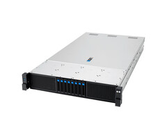 Asus ASUS RS720A-E13-RS8G Socket SP5 Rack (2U) Zwart, Zilver