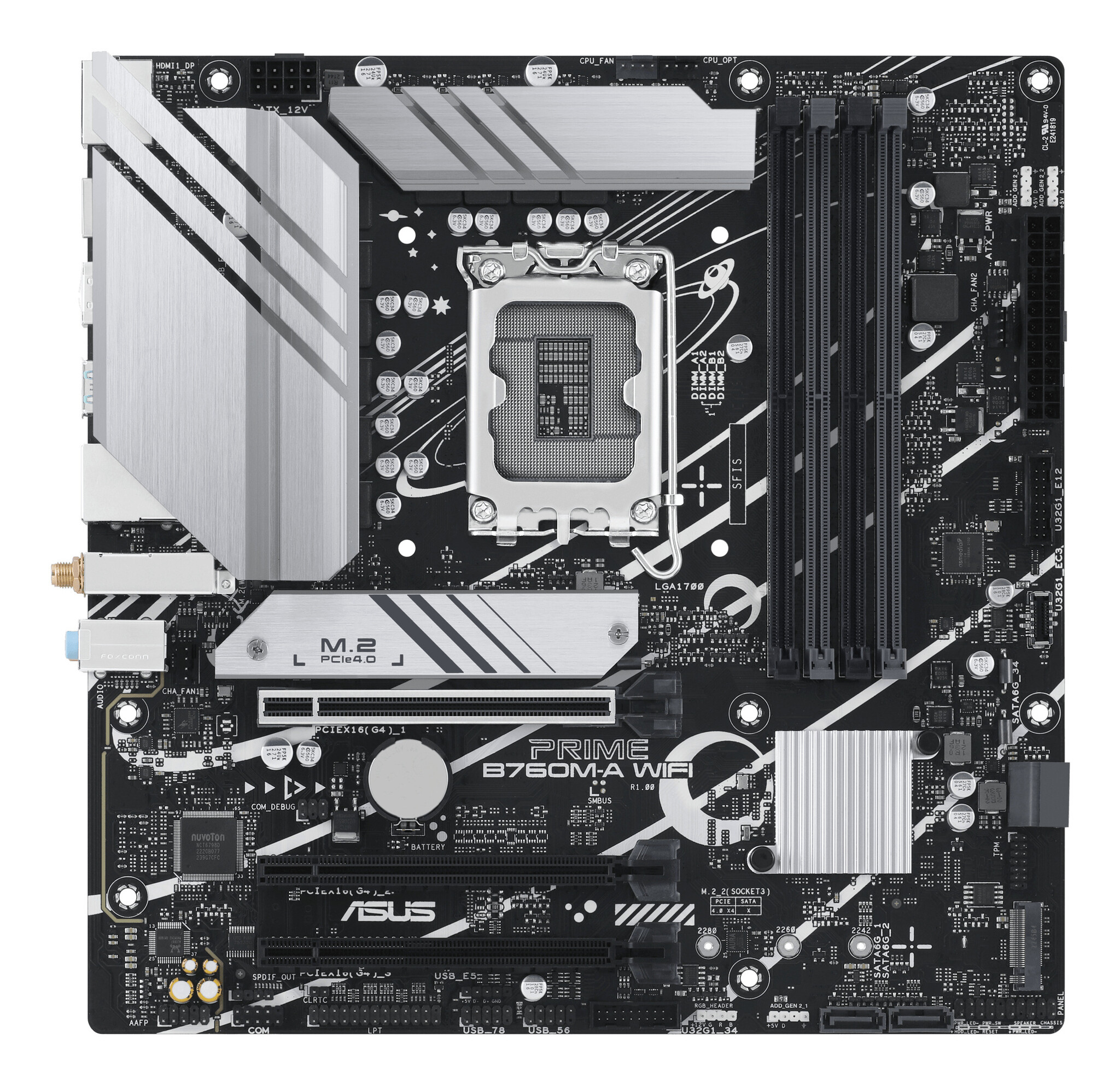Asus ASUS PRIME B760M-A WIFI Intel B760 LGA 1700 micro ATX