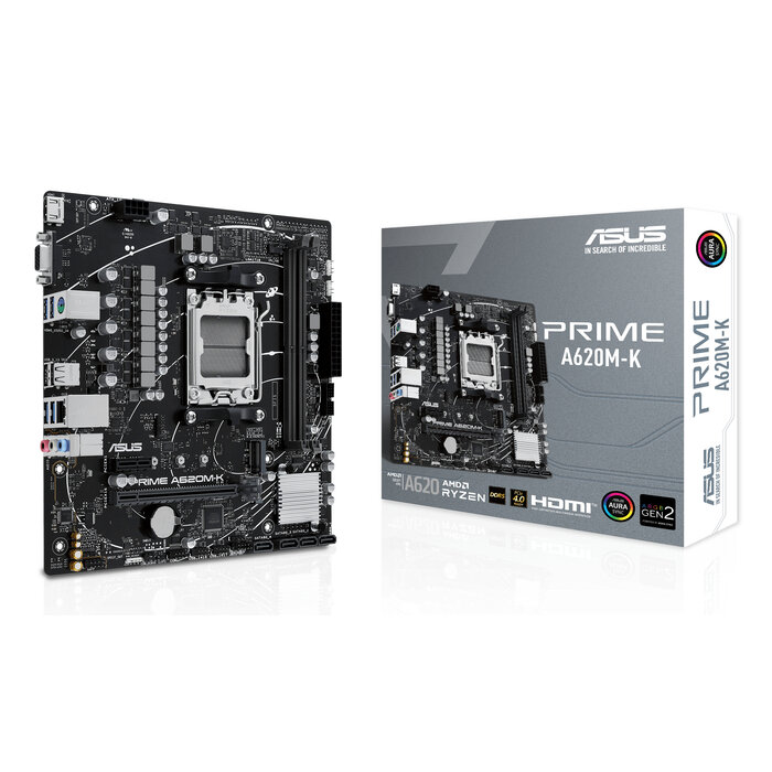 Asus ASUS PRIME A620M-K AMD A620 Socket AM5 micro ATX
