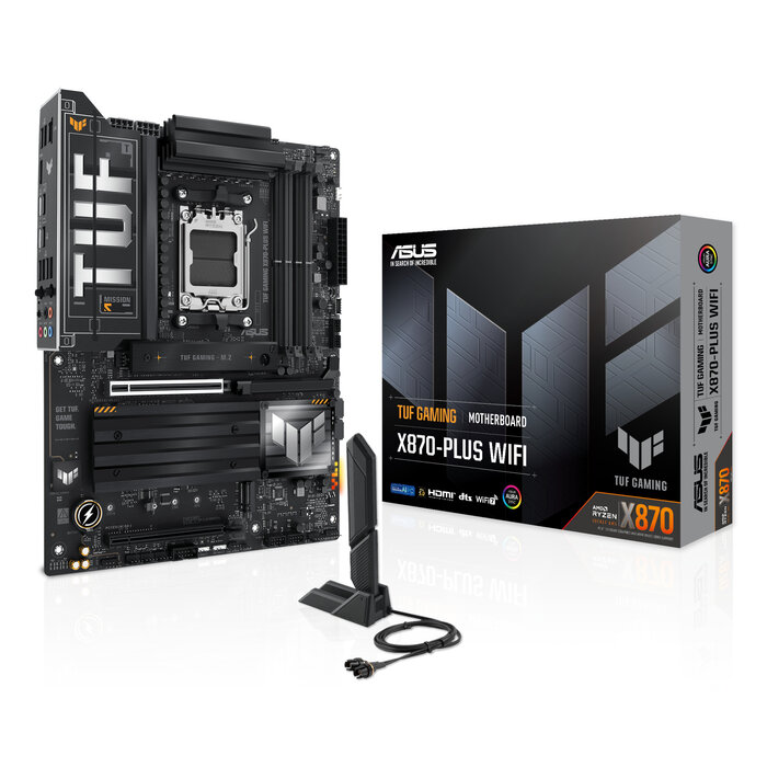 Asus ASUS TUF GAMING X870-PLUS WIFI AMD X870 Socket AM5 ATX