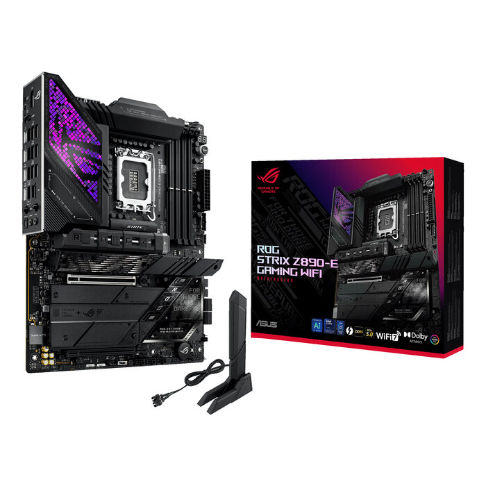 Asus ASUS ROG STRIX Z890-E GAMING WIFI Intel Z890 LGA 1851 (Socket V1) ATX