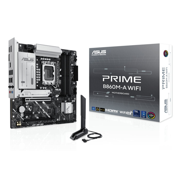 Asus ASUS PRIME B860M-A WIFI Intel B860 LGA 1851 (Socket V1) micro ATX