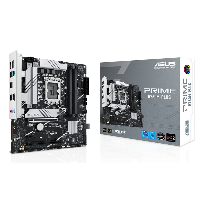 Asus ASUS PRIME B760M-PLUS Intel B760 LGA 1700 micro ATX