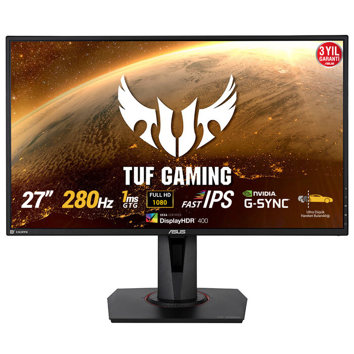 Asus ASUS TUF Gaming VG279QM computer monitor 68,6 cm (27") 1920 x 1080 Pixels Full HD Zwart