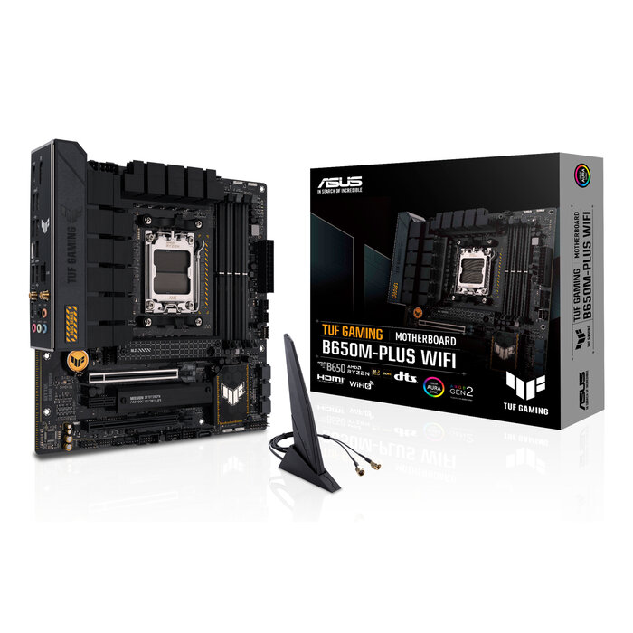 Asus ASUS TUF GAMING B650M-PLUS WIFI AMD B650 Socket AM5 micro ATX