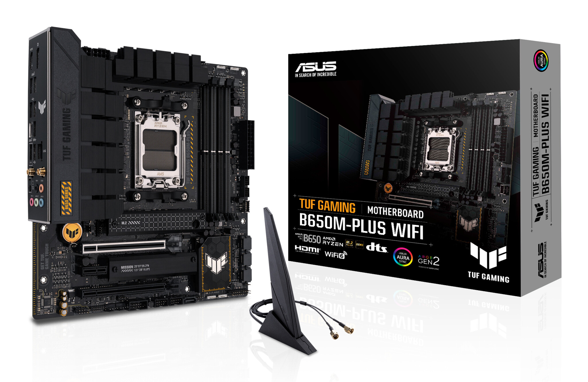 Asus ASUS TUF GAMING B650M-PLUS WIFI AMD B650 Socket AM5 micro ATX