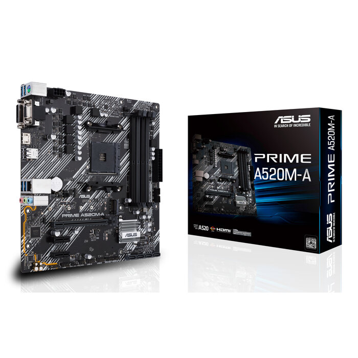 Asus ASUS PRIME A520M-A II/CSM AMD A520 Socket AM4 micro ATX