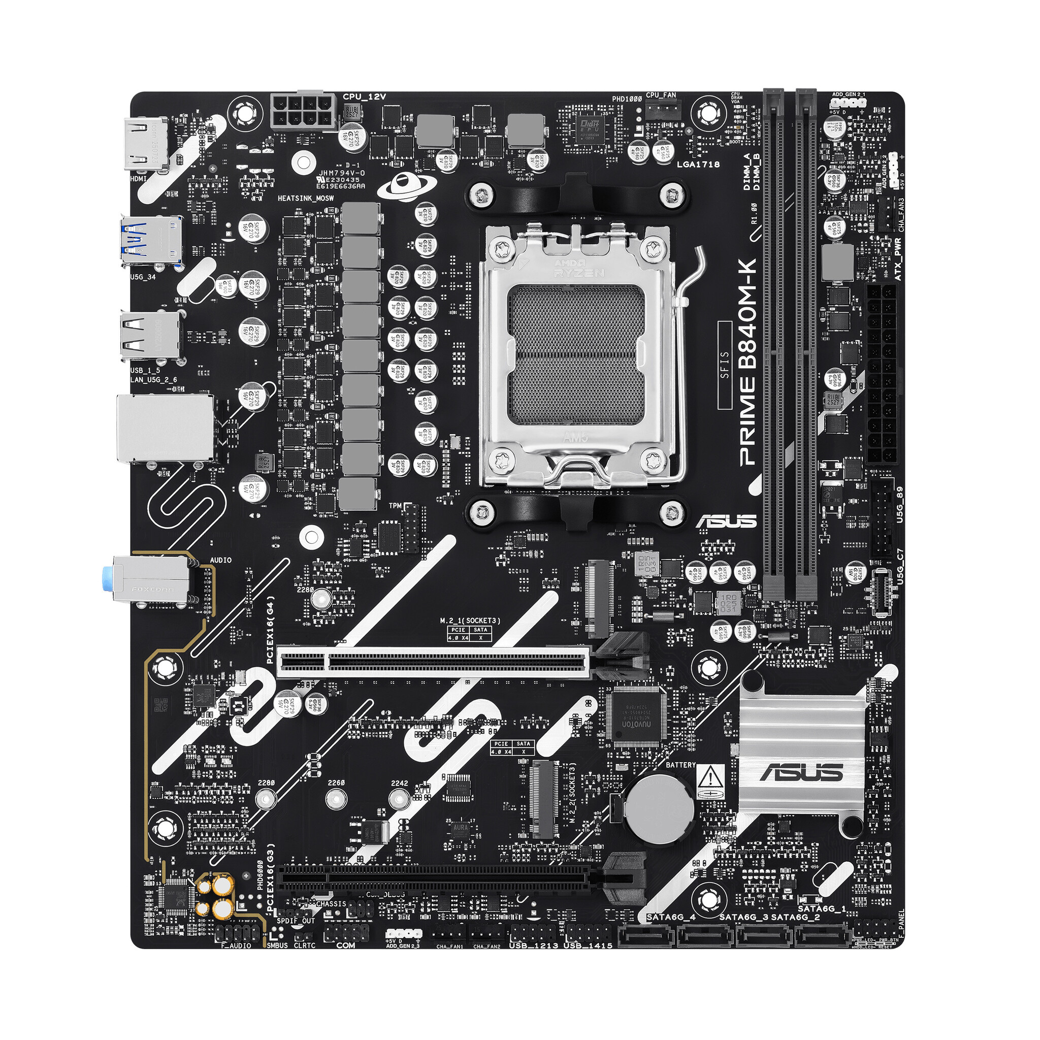Asus ASUS PRIME B840M-K AMD B840 Socket AM5 micro ATX