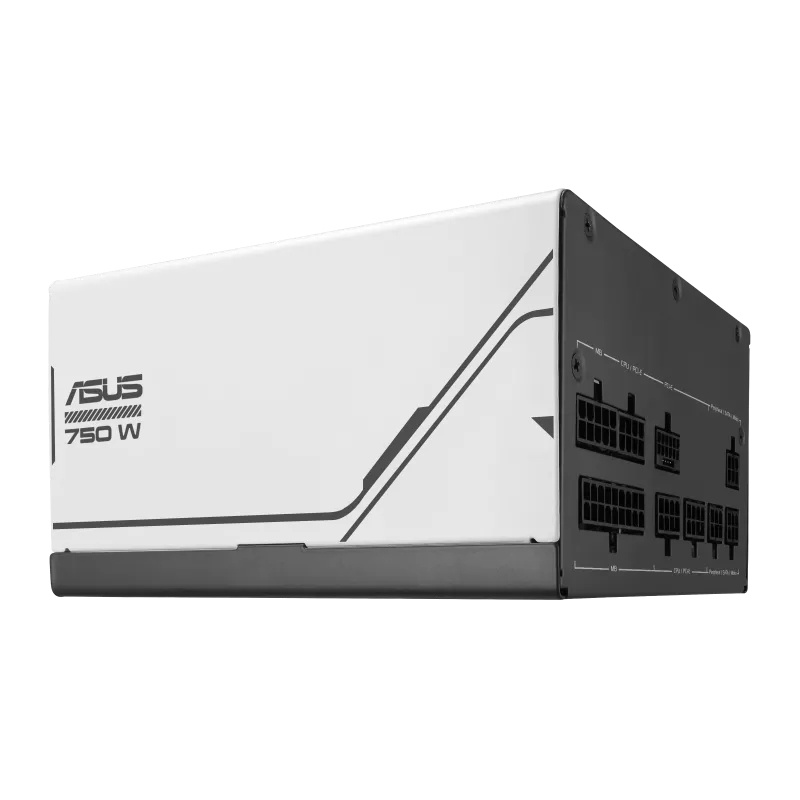 Asus ASUS Prime 750W Gold ( AP-750G ) power supply unit 20+4 pin ATX ATX Zwart, Wit