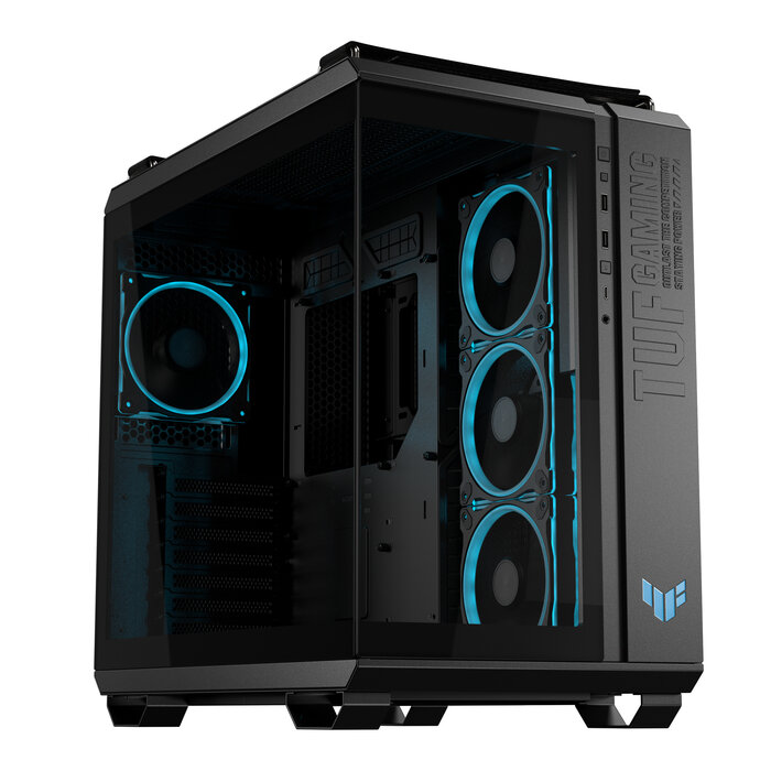 Asus ASUS TUF GAMING GT502 Horizon TG ARGB Black Midi Tower Zwart