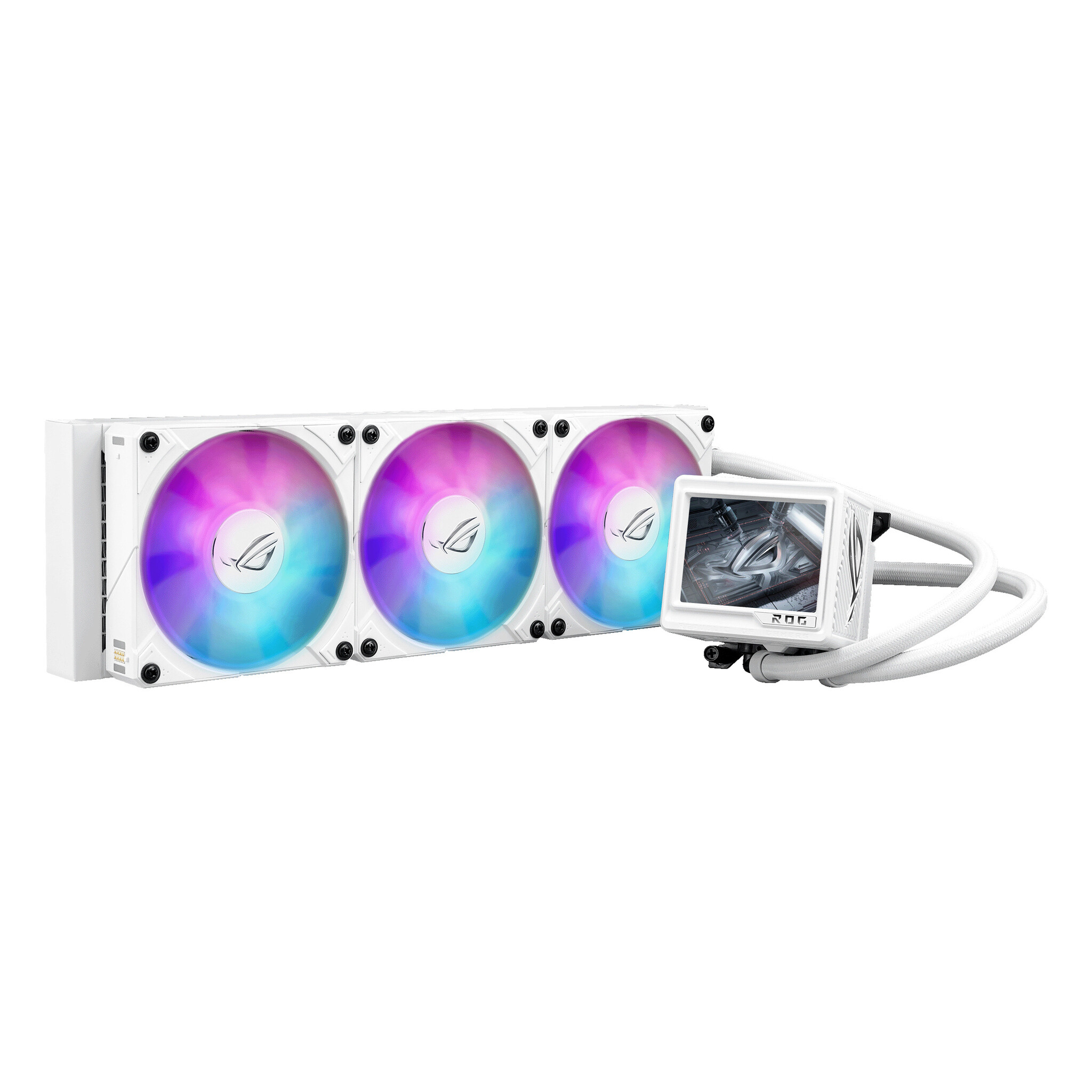Asus ASUS ROG RYUJIN III 360 ARGB EXTREME WHT Processor Alles-in-één vloeistofkoeler 12 cm Wit 1 stuk(s)