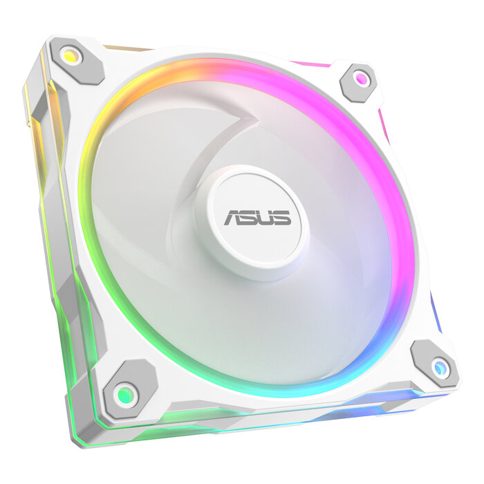 Asus ASUS Prime MR120 Fan ARGB Reverse White Computer behuizing Ventilator 12 cm Wit