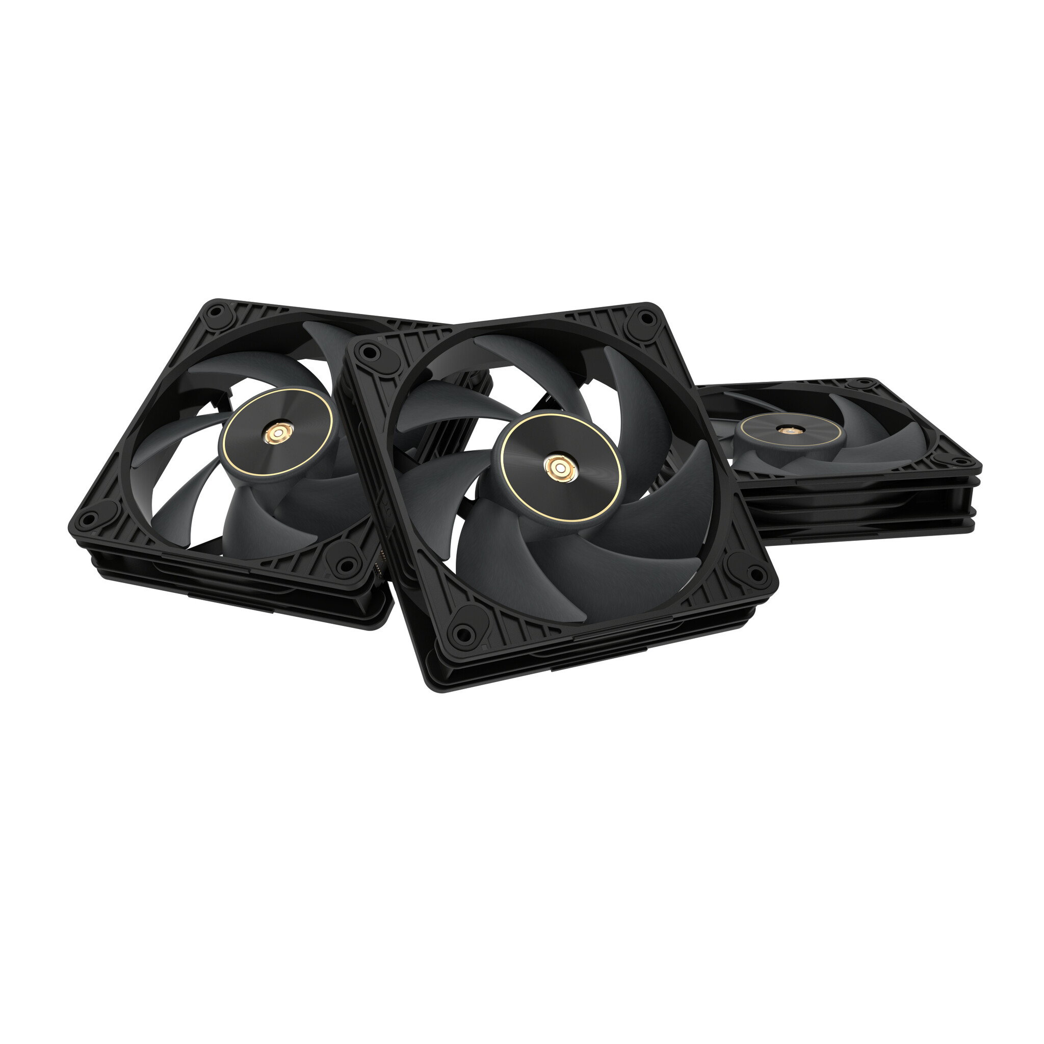 Asus ASUS ProArt PF120 Fan PWM Black 3in1 Computer behuizing Ventilator 12 cm Zwart 3 stuk(s)