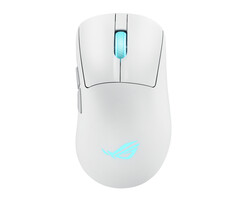 Asus ASUS ROG Keris II Origin WHT muis Gamen Rechtshandig RF Wireless + Bluetooth + USB Type-A Optisch 42000 DPI