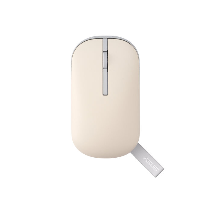 Asus ASUS Marshmallow Mouse MD100 muis Kantoor Ambidextrous RF-draadloos + Bluetooth Optisch 1600 DPI