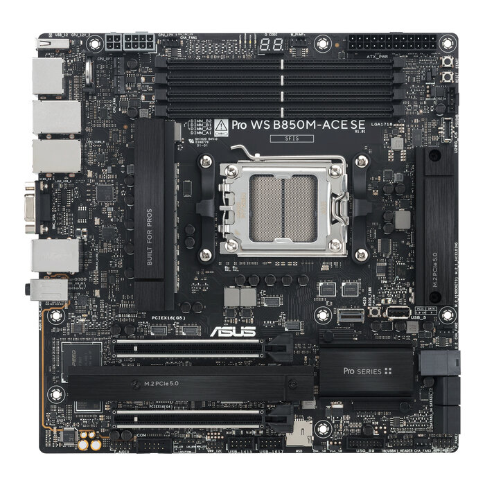 Asus ASUS PRO WS B850M-ACE SE AMD B850 Socket AM5 micro ATX