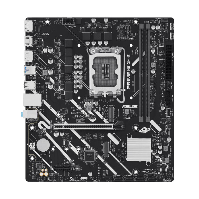 Asus ASUS PRIME H810M-E-CSM Intel H810 LGA 1851 (Socket V1) micro ATX