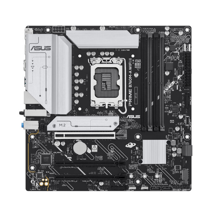 Asus ASUS PRIME B760M-A WIFI II Intel B760 LGA 1700 micro ATX