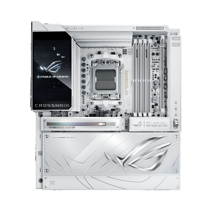 Asus ASUS ROG CROSSHAIR X870E GLACIAL AMD X870E Socket AM5 Verlengd ATX