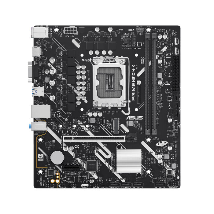 Asus ASUS PRIME H810M-K Intel H810 LGA 1851 (Socket V1) micro ATX