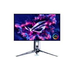 Asus ASUS ROG Swift OLED PG27AQWP-W computer monitor 67,3 cm (26.5") 2560 x 1440 Pixels Quad HD LCD Zilver