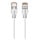 Ubiquiti UACC-Cable-Patch-EL-0.15M-W-24 netwerkkabel Doorschijnend, Wit 0,15 m Cat6