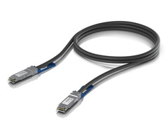 Ubiquiti Ubiquiti UACC-DAC-QSFP28-1M InfiniBand en Glasvezelkabel Zwart