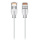 Ubiquiti UACC-Cable-Patch-EL-8M-W netwerkkabel Doorschijnend, Wit Cat6