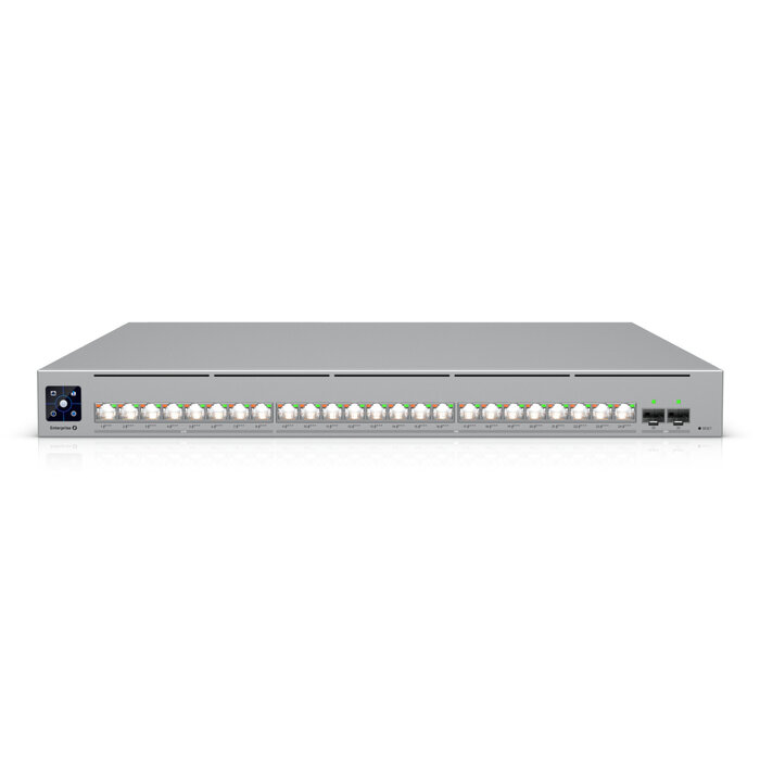 Ubiquiti Ubiquiti UniFi ECS-24-POE netwerk-switch Managed L2/L3 10G Ethernet (100/1000/10000) Power over Ethernet (PoE) 1U Grijs