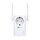 TP-Link TL-WA860RE PowerLine-netwerkadapter 300 Mbit/s Ethernet LAN Wifi Wit 1 stuk(s)