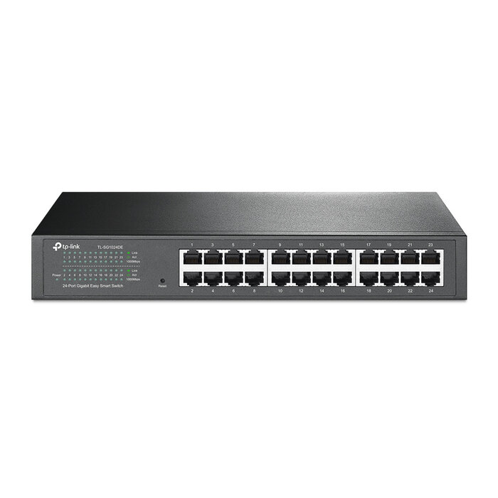 TP-Link TP-Link TL-SG1024DE Managed L2 Gigabit Ethernet (10/100/1000) 1U Zwart