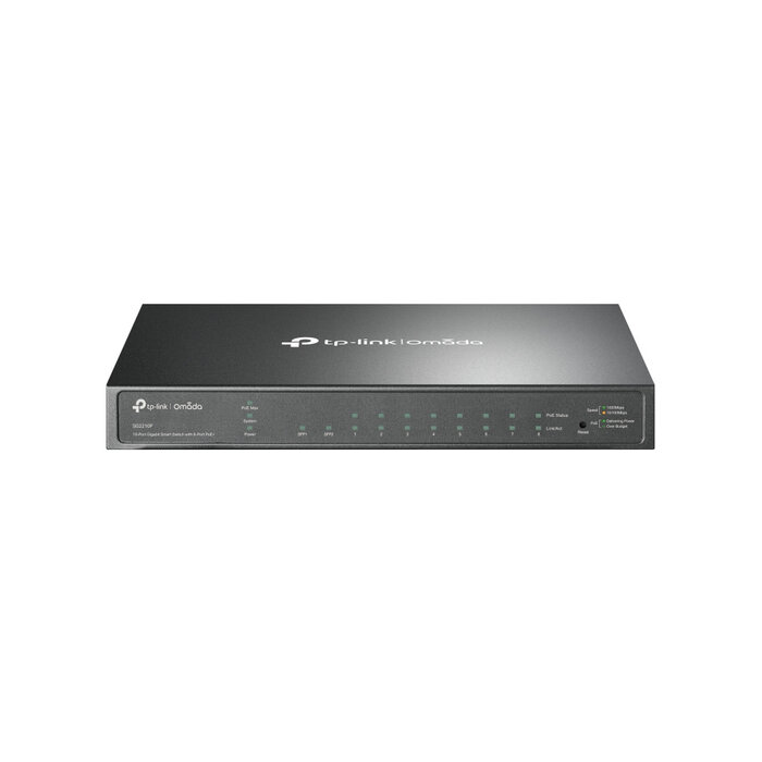 TP-Link TP-Link Omada SG2210P netwerk-switch Managed L2/L2+ Gigabit Ethernet (10/100/1000) Power over Ethernet (PoE) Zwart