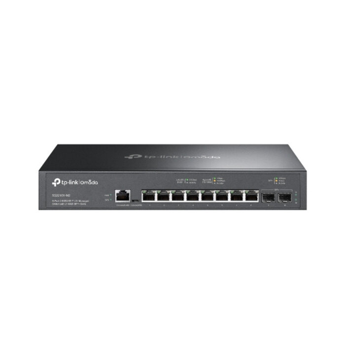 TP-Link TP-Link Omada SG3210X-M2 netwerk-switch Managed L2+ 2.5G Ethernet (100/1000/2500) 1U Zwart