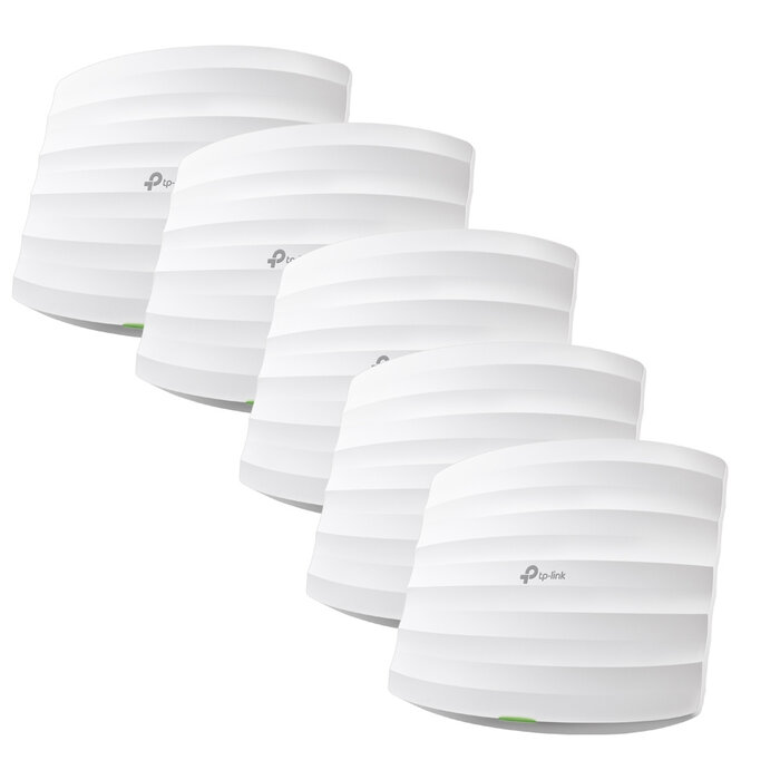 TP-Link TP-Link Omada EAP245(5-PACK) draadloos toegangspunt (WAP) 1750 Mbit/s Wit Power over Ethernet (PoE)
