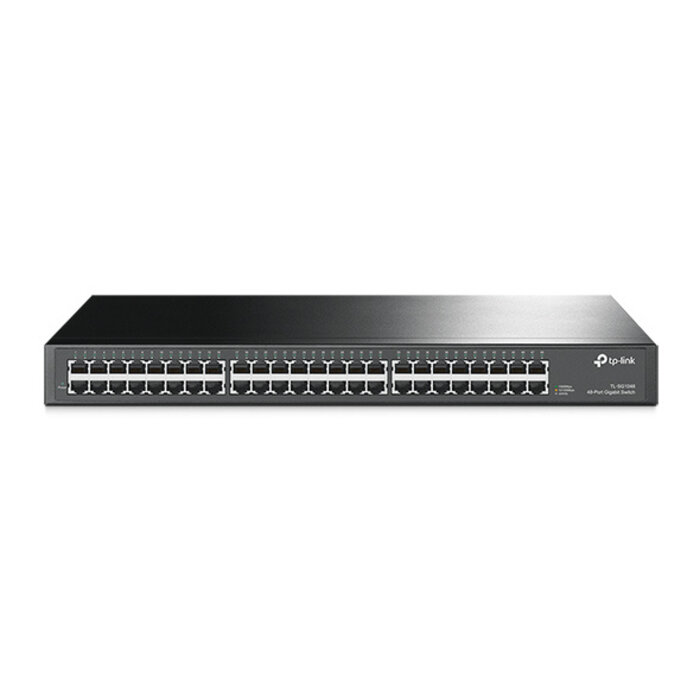 TP-Link TP-Link TL-SG1048 Unmanaged Gigabit Ethernet (10/100/1000) 1U Zwart
