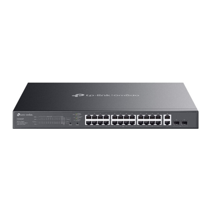 TP-Link TP-Link Omada ES228GMP netwerk-switch Managed L2 Gigabit Ethernet (10/100/1000) Power over Ethernet (PoE) Zwart