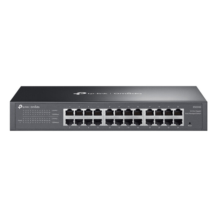 TP-Link TP-Link Omada ES224G netwerk-switch Managed L2 Gigabit Ethernet (10/100/1000) Zwart