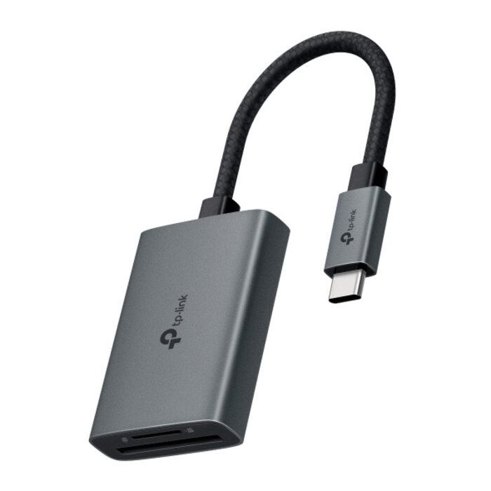 TP-Link TP-Link UA430C geheugenkaartlezer USB 3.2 Gen 1 (3.1 Gen 1) Type-C Grijs