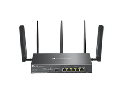TP-Link TP-Link Omada ER706W-4G draadloze router Gigabit Ethernet Dual-band (2.4 GHz / 5 GHz) Zwart