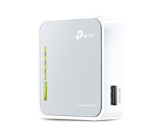 TP-Link TP-Link TL-MR3020 draadloze router Fast Ethernet Single-band (2.4 GHz) 4G Zilver, Wit