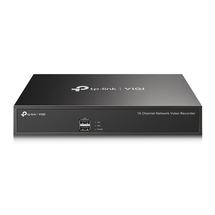 TP-Link TP-Link VIGI NVR1016H Netwerk Video Recorder (NVR) Zwart