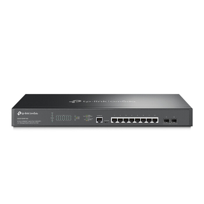 TP-Link TP-Link Omada SG3210XHP-M2 netwerk-switch Managed L2+ 2.5G Ethernet (100/1000/2500) Power over Ethernet (PoE) 1U Zwart