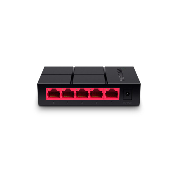 TP-Link Mercusys MS105G netwerk-switch Unmanaged Gigabit Ethernet (10/100/1000) Zwart