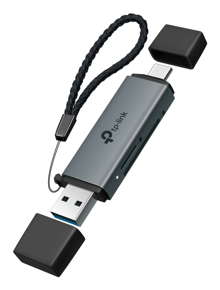 TP-Link TP-Link UA430D geheugenkaartlezer USB 3.1 Zwart