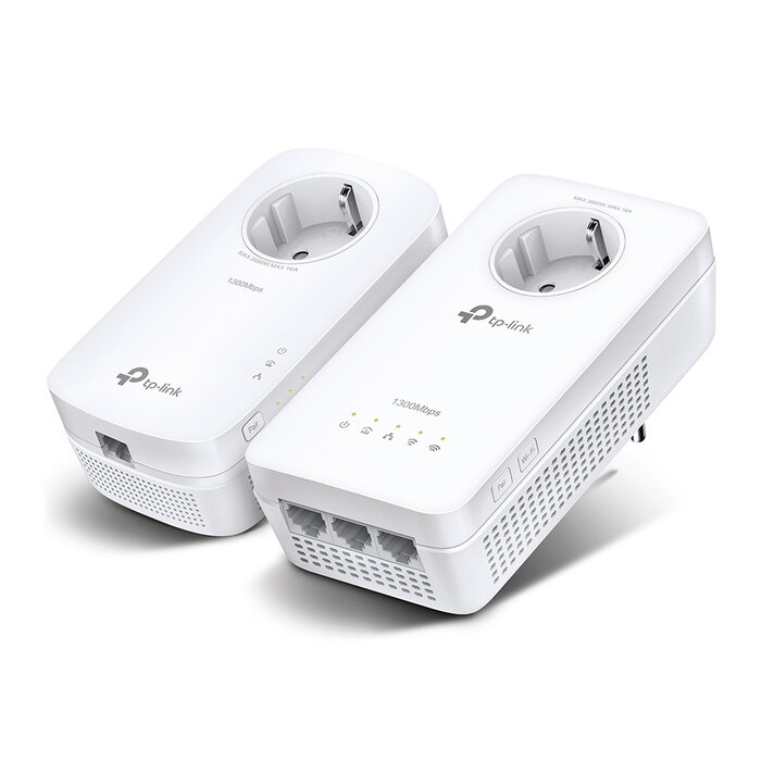 TP-Link TP-Link TL-WPA1300P KIT 1300 Mbit/s Ethernet LAN Wifi Wit 2 stuk(s)