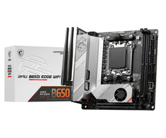 MSI MSI MPG B650I EDGE WIFI moederbord AMD B650 Socket AM5 mini ITX