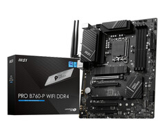 MSI MSI PRO B760-P WIFI DDR4 moederbord LGA 1700 ATX