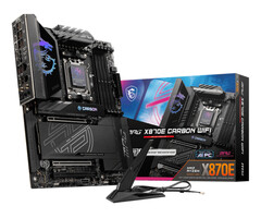 MSI MSI MPG X870E CARBON WIFI moederbord AMD X870E Socket AM5 ATX