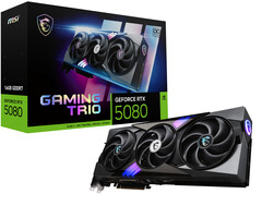 MSI MSI GAMING GEFORCE RTX 5080 16G TRIO OC videokaart NVIDIA 16 GB GDDR7